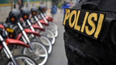Pengamanan Polres Tangsel