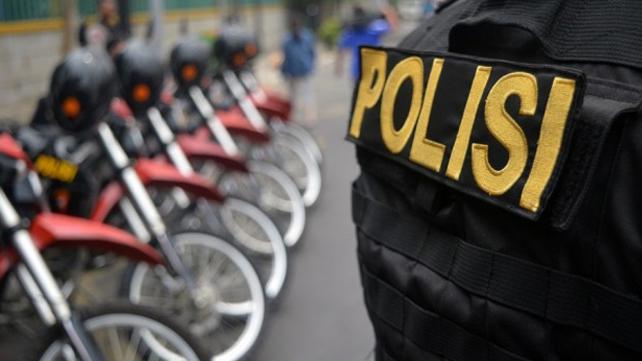 Pengamanan Polres Tangsel