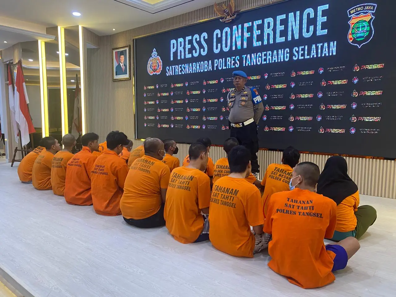 Narkoba Polres Tangsel
